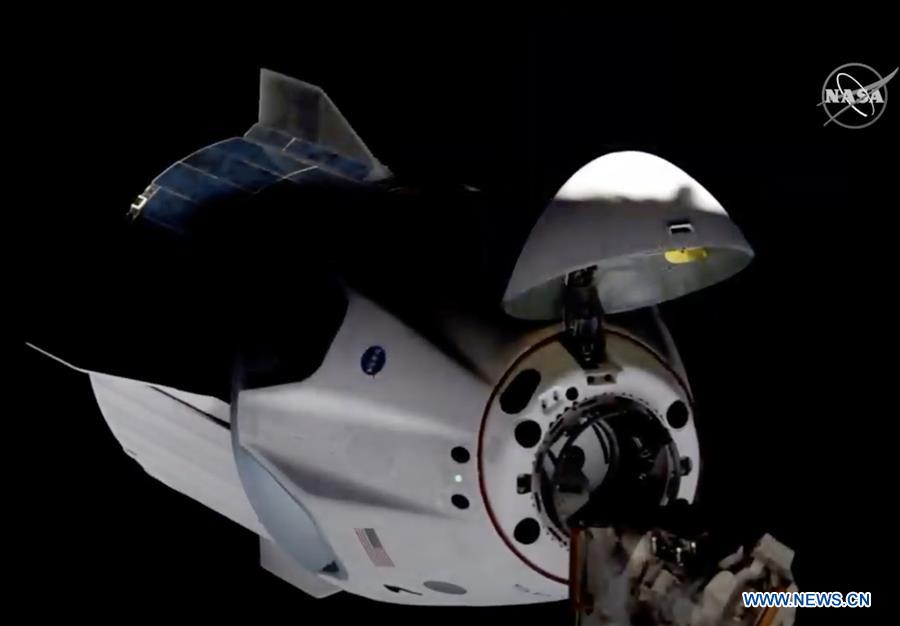 U.S.-SPACEX-CREW DRAGON-ISS- DOCKING