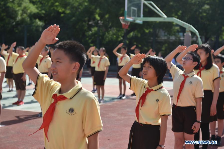 CHINA-BEIJING-SCHOOLS-REOPEN