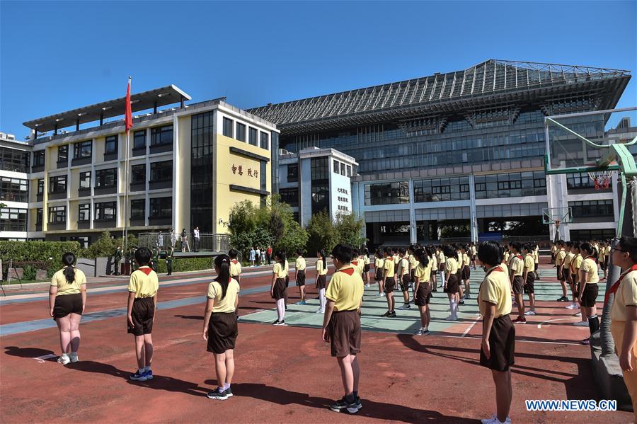 CHINA-BEIJING-SCHOOLS-REOPEN