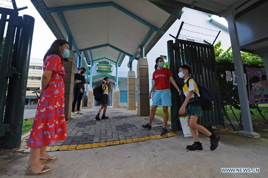 SINGAPORE-COVID-19-CASES-SCHOOL-REOPENING