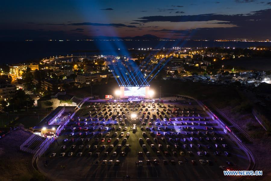 GREECE-ATHENS-DRIVE-IN CINEMA-CONCERT