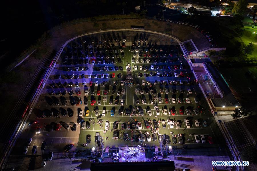 GREECE-ATHENS-DRIVE-IN CINEMA-CONCERT