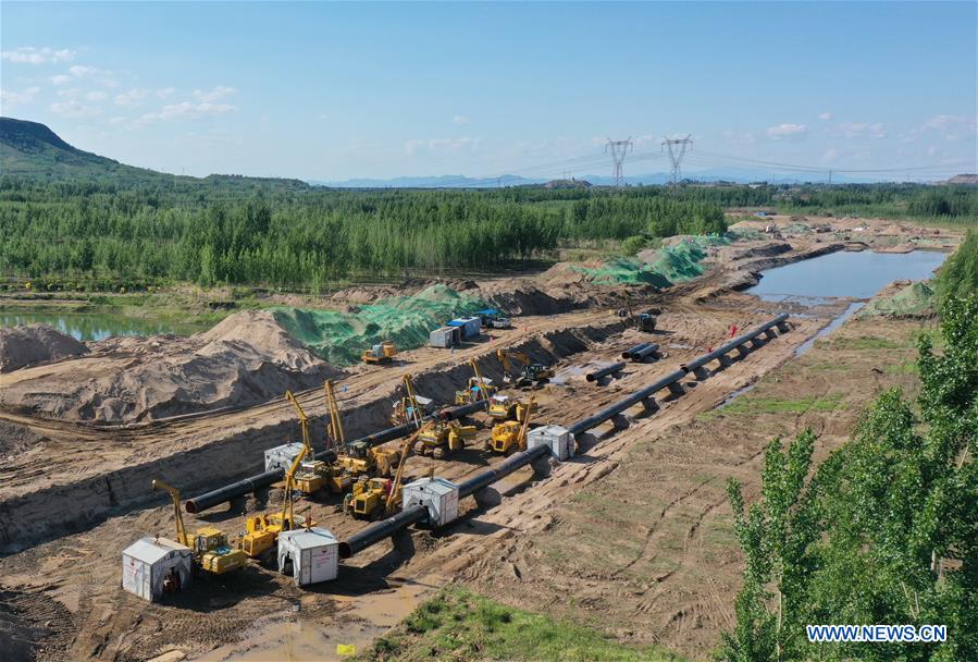 CHINA-HEBEI-RUSSIA-EAST-NATURAL GAS PIPELINE-CONSTRUCTION (CN)