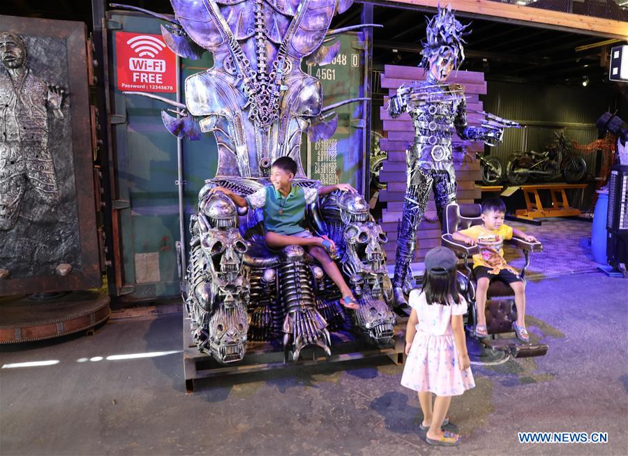 THAILAND-ANG THONG-HOUSE OF STEEL ROBOTS