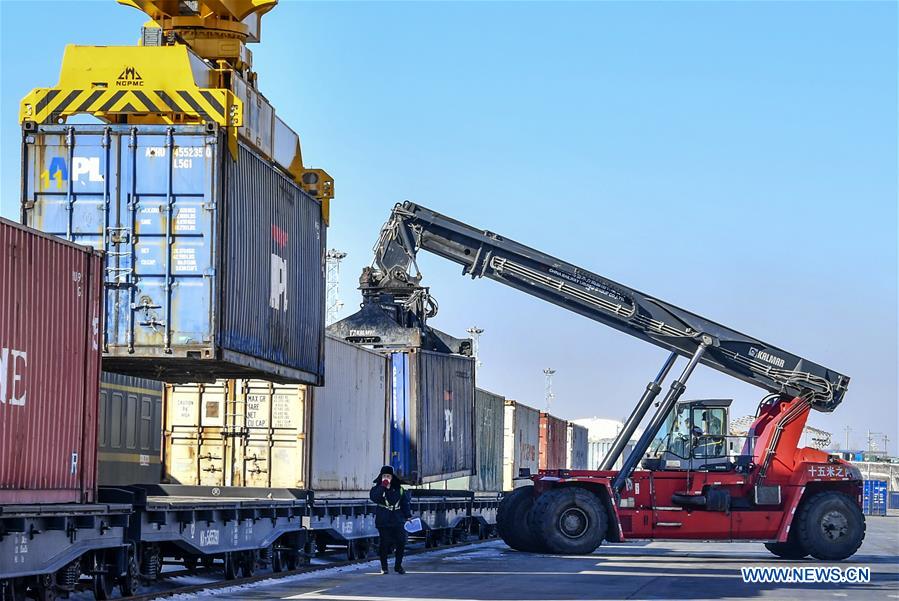 BRI COOPERATION-CHINA-EUROPE FREIGHT TRAINS-COVID-19-RELIABLE TRANSPORTATION CHANNEL