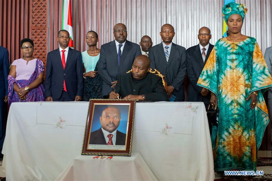 BURUNDI-BUJUMBURA-PRESIDENT-ELECT-MOURNING