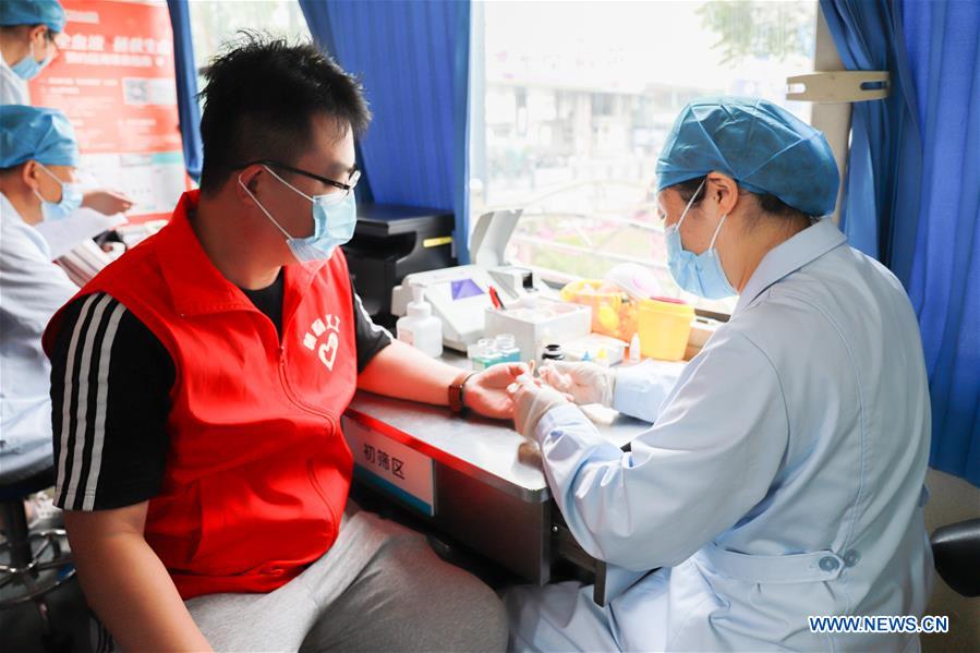 #CHINA-WORLD BLOOD DONOR DAY-BLOOD DONATION (CN)