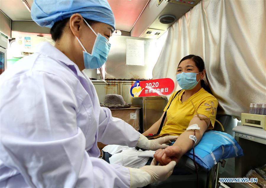 #CHINA-WORLD BLOOD DONOR DAY-BLOOD DONATION (CN)