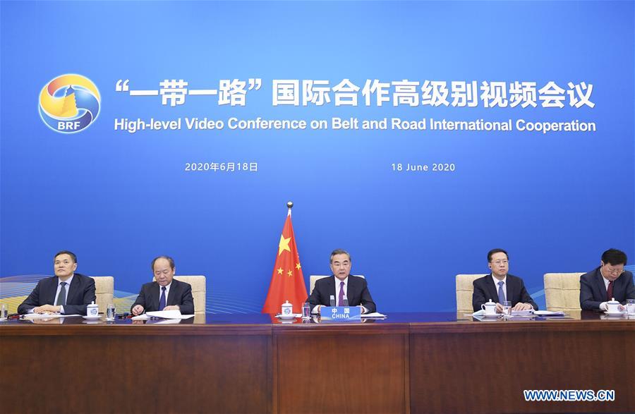 CHINA-BEIJING-WANG YI-BELT AND ROAD-VIDEO CONFERENCE (CN)
