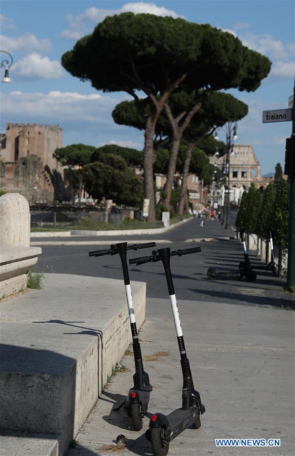 ITALY-ROME-ELECTRIC SCOOTER 