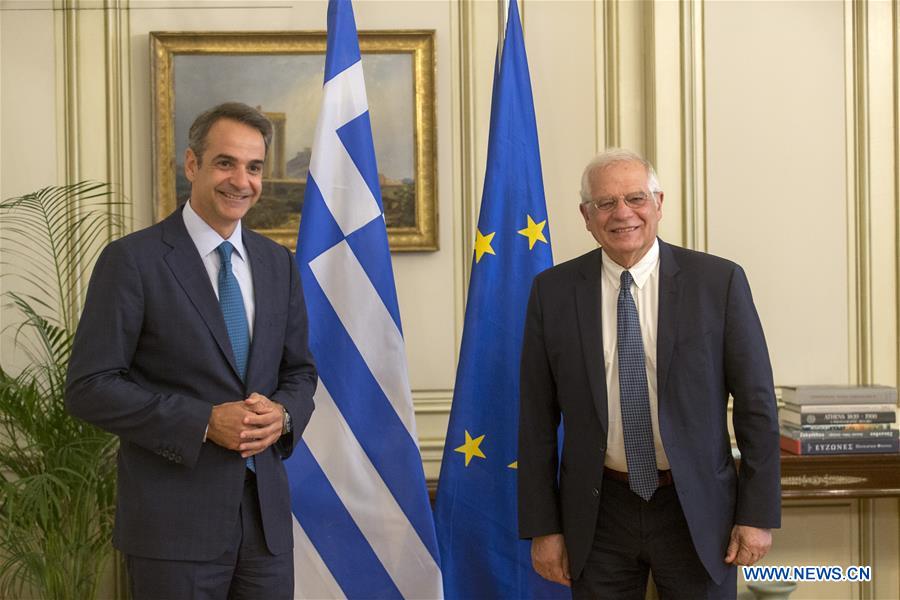 GREECE-ATHENS-PM-EU-JOSEP BORRELL-MEETING