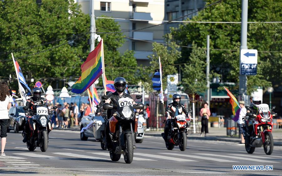 AUSTRIA-VIENNA-LGBTIQ-RAINBOW CORSO