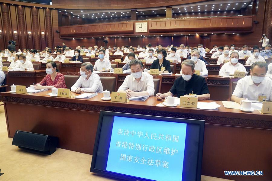 China Adopts Law On Safeguarding National Security In Hong Kong Xinhua English news cn