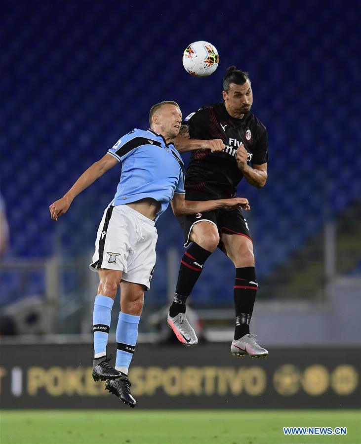 (SP)ITALY-ROME-FOOTBALL-SERIE A-LAZIO VS AC MILAN