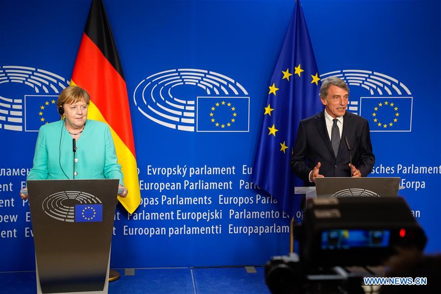 BELGIUM-BRUSSELS-EU-ROTATING PRESIDENCY-RECOVERY PACKAGE-PRIORITY