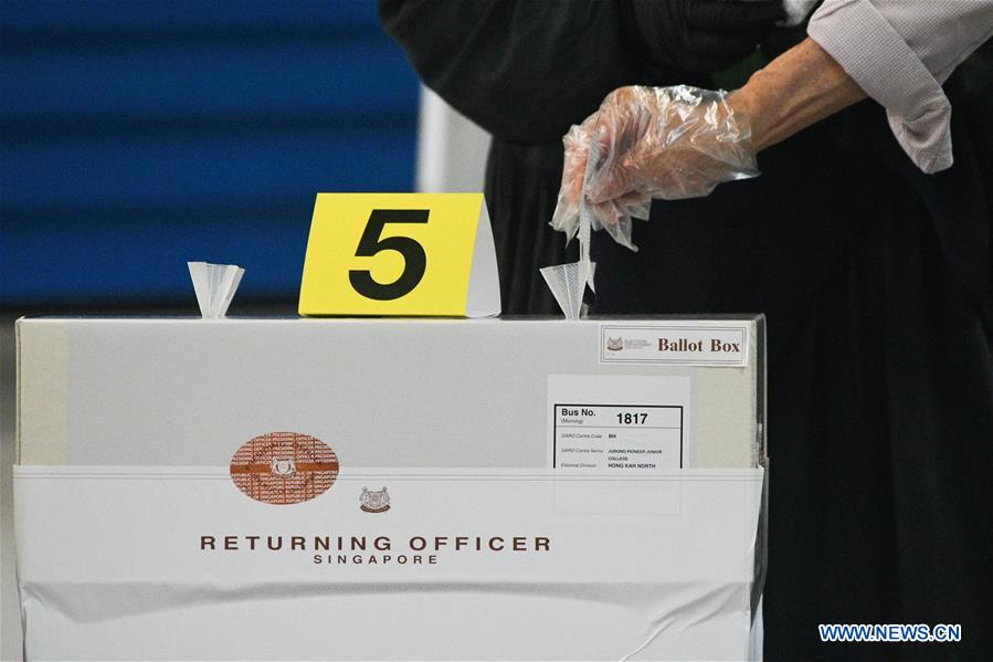 SINGAPORE-GENERAL ELECTION-VOTE