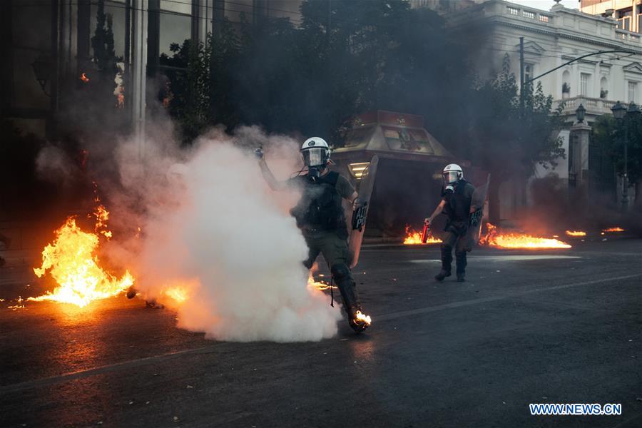 GREECE-ATHENS-PROTEST-REGULATING-PROTESTS