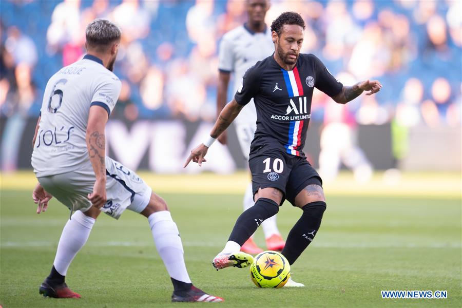 In pics friendly football match between Paris Saint Germain and Le