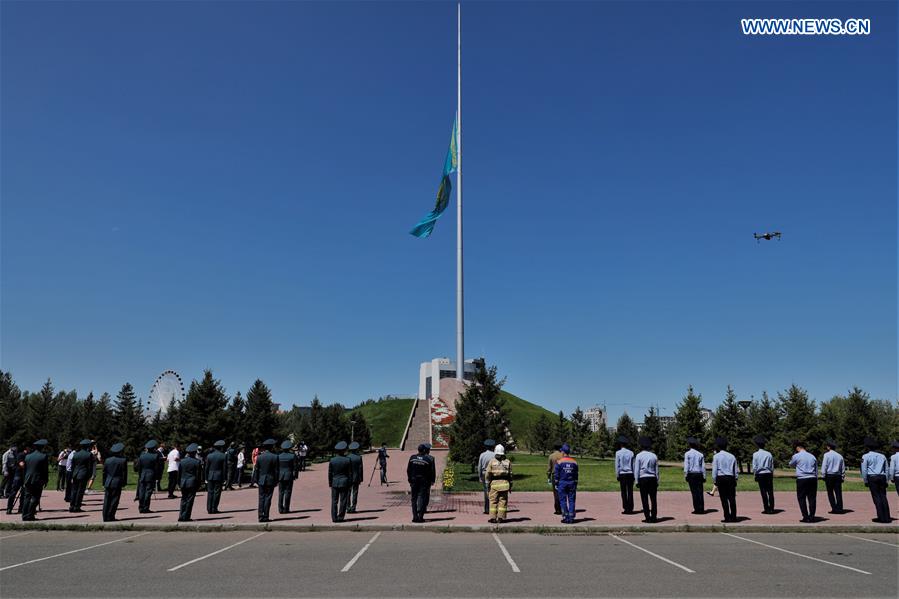 KAZAKHSTAN-NUR-SULTAN-NATIONAL MOURNING DAY-COVID-19