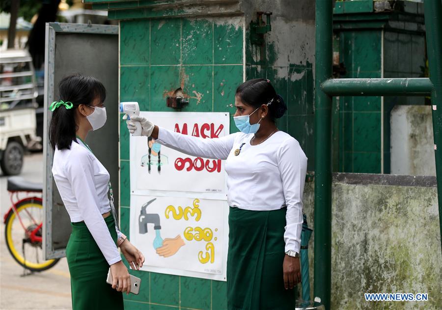 MYANMAR-YANGON-SCHOOL ENROLLMENT DAY