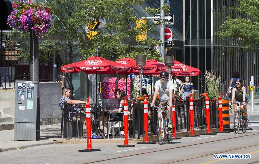 Toronto launches program "CafeTO" during COVID19 pandemic Xinhua