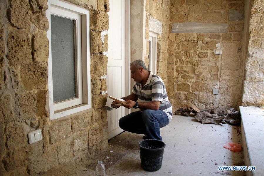 MIDEAST-GAZA-ARCHAEOLOGICAL HOUSES-CONSERVATION
