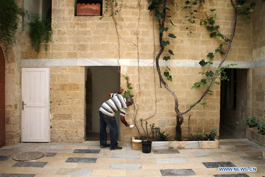 MIDEAST-GAZA-ARCHAEOLOGICAL HOUSES-CONSERVATION