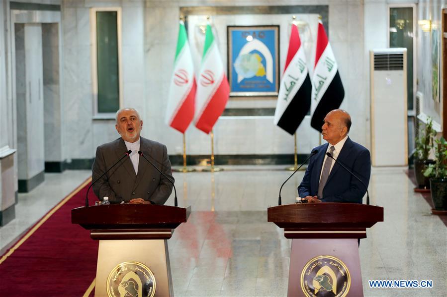 Iraqi FM meets with Iranian counterpart in Baghdad