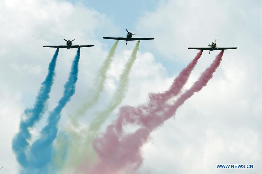 ROMANIA-BUCHAREST-AVIATION AND AIR FORCE DAY-CELEBRATION