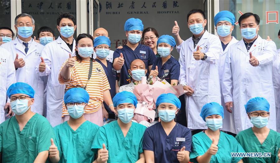 CHINA-HUBEI-WUHAN-COVID-19-LUNG-TRANSPLANT-DISCHARGE (CN)