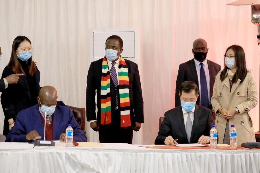 ZIMBABWE-HARARE-CHINA-MEDICAL SUPPLIES-DONATION