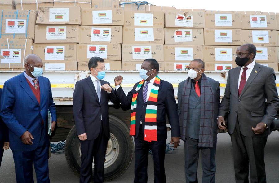 ZIMBABWE-HARARE-CHINA-MEDICAL SUPPLIES-DONATION