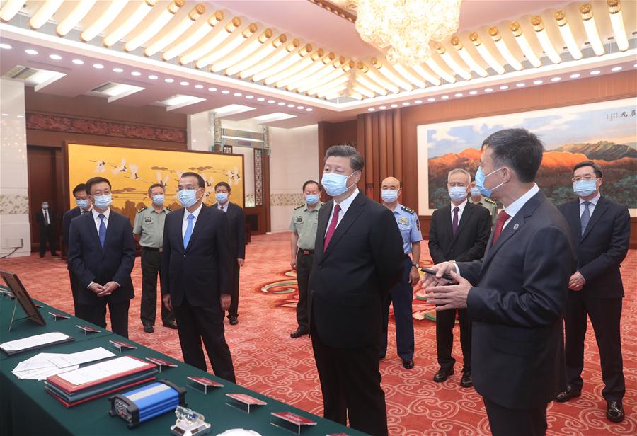 CHINA-BEIJING-XI JINPING-BDS-3 SYSTEM-COMPLETION-COMMISSIONING-CEREMONY (CN)