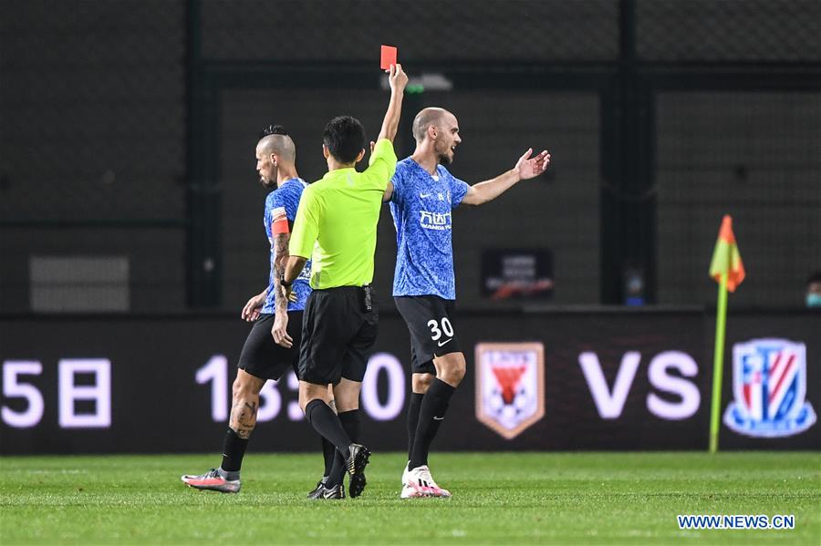 (SP)CHINA-DALIAN-FOOTBALL-CHINESE SUPER LEAGUE-DALIAN YIFANG FC VS HENAN JIANYE FC (CN)