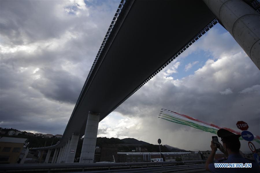 ITALY-GEONA SAINT GEORGE BRIDGE-INAUGURATION