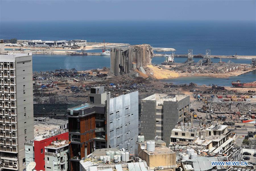 LEBANON-BEIRUT-EXPLOSIONS-AFTERMATH