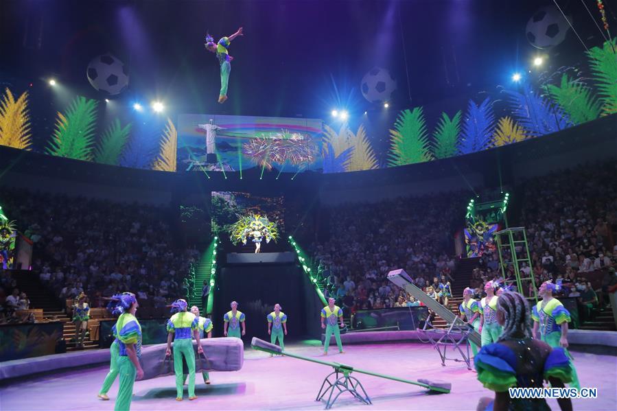 RUSSIA-MOSCOW-CIRCUS-PERFORMANCE