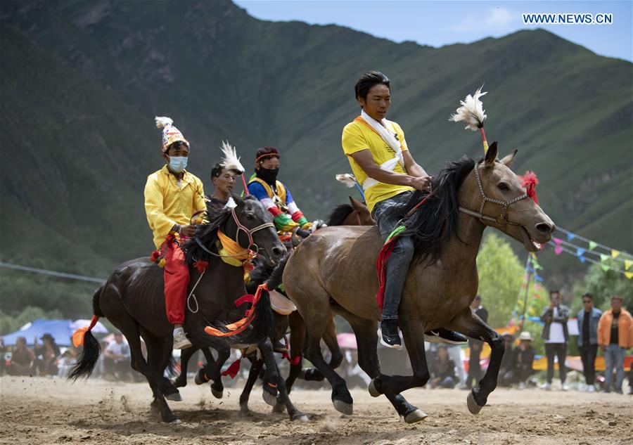 (SP)CHINA-LHASA-HORSE RACE (CN)