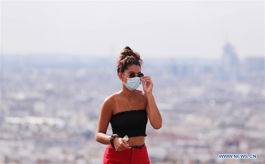 Masks to be compulsory in busy outdoor places in Paris from Monday