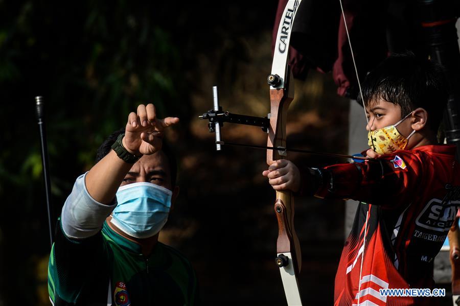 INDONESIA-SOUTH TANGERANG-COVID-19-ARCHERY