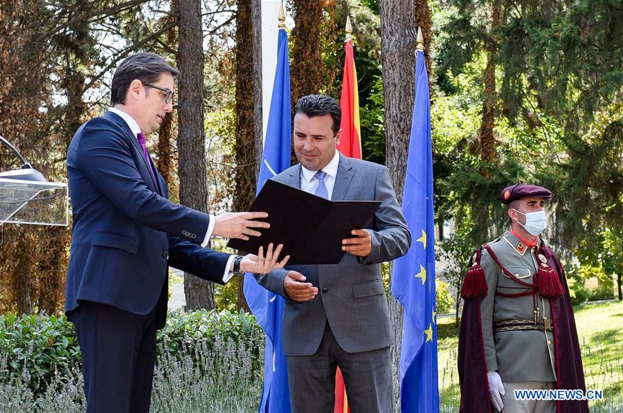 NORTH MACEDONIA-SKOPJE-NEW GOVERNMENT-FORMATION