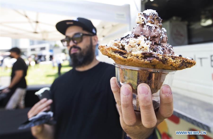 Toronto Ice Cream Festival held amid COVID19 pandemic Xinhua