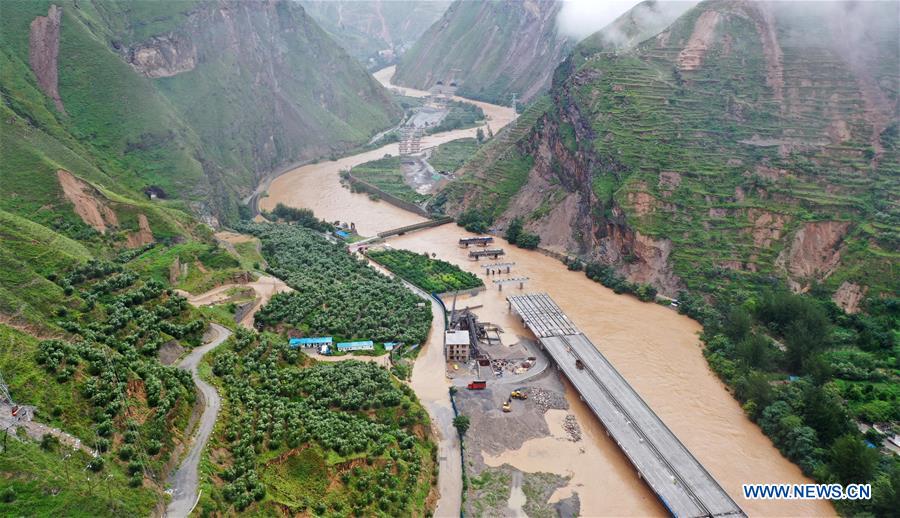(SPOT NEWS)CHINA-GANSU-LONGNAN-HEAVY RAINFALL-DISASTER (CN)