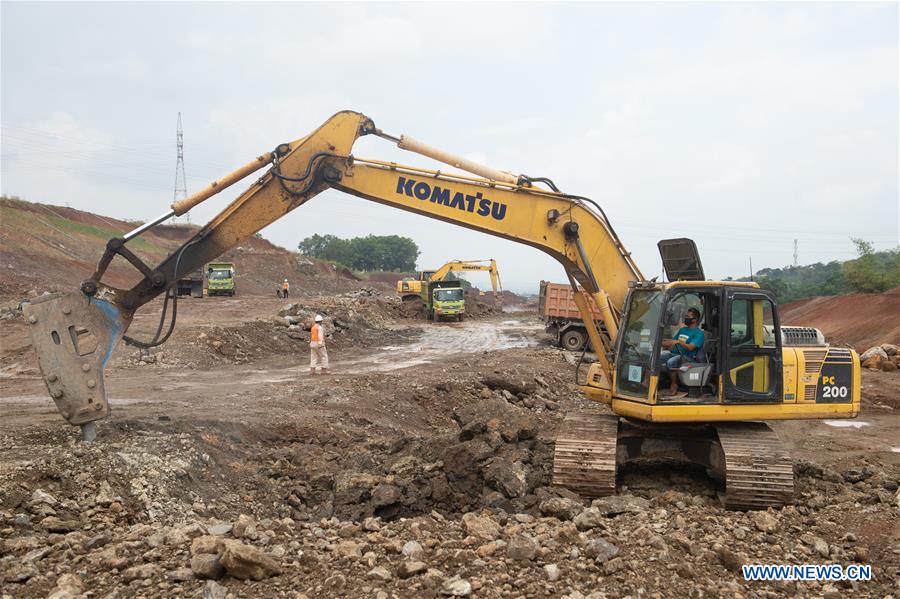 INDONESIA-JAKARTA-TOLL ROAD-CONSTRUCTION