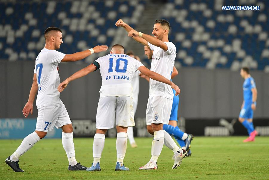 UEFA Champions League: Georgia's Dinamo vs. Albania's Tirana