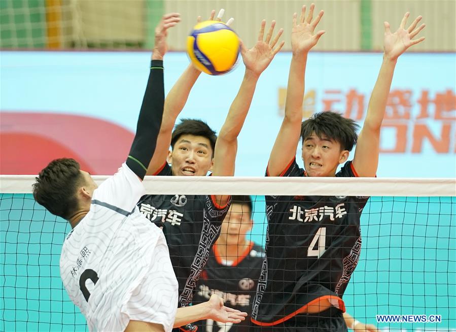 2019/2020 Chinese men's volleyball league Beijing vs. Guangdong