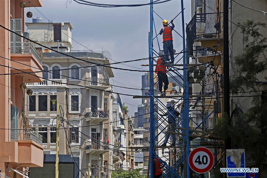 LEBANON-BEIRUT-RECONSTRUCTION