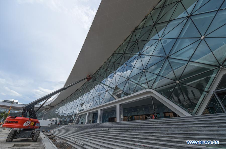 CHINA-HAINAN-INT'L CONVENTION AND EXHIBITION CENTER-CONSTRUCTION (CN)