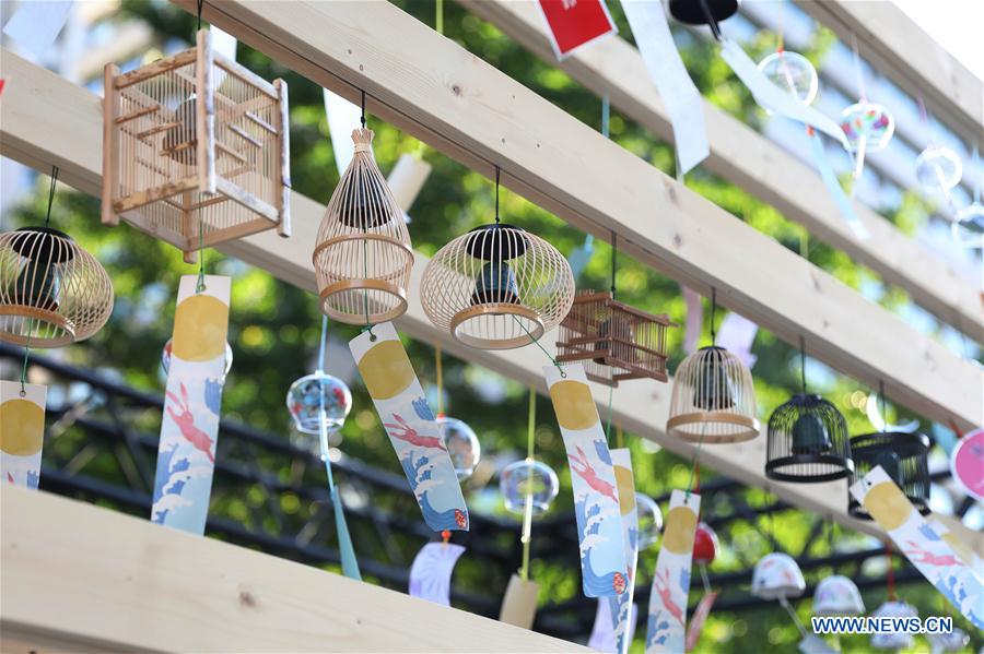 JAPAN-TOKYO-WIND CHIME-EXHIBITION