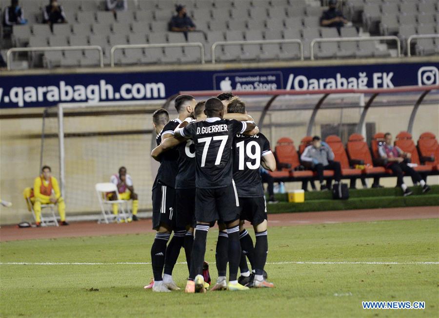 （SP）阿塞拜疆-巴库-足球-欧洲冠军联赛资格赛